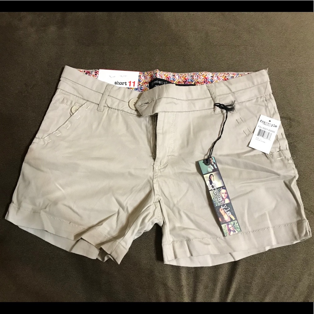 Khaki shorts